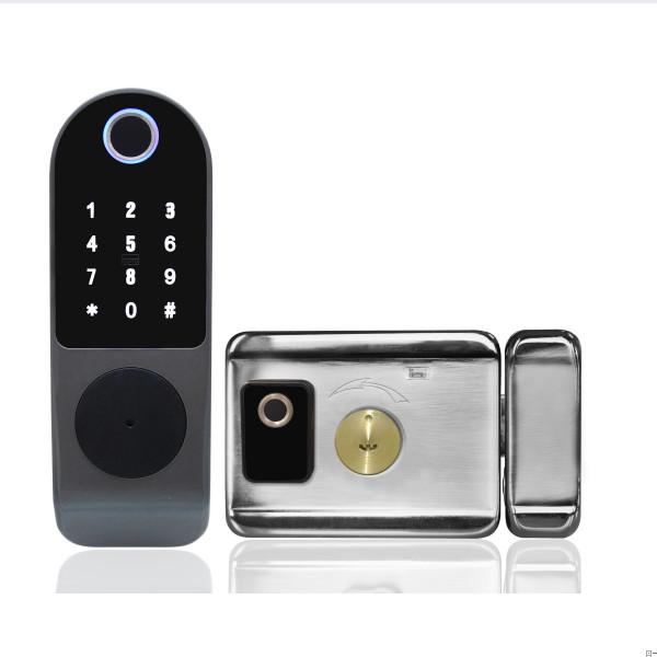 Cheap Digital Door Lock System Tuya APP Smart Lock Multi Function for sale