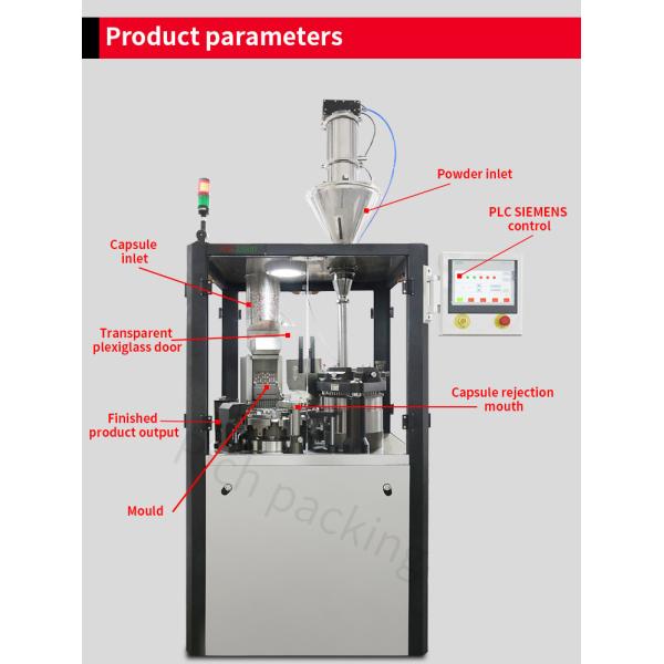 Njp 1500d Gelatin Capsule Filler Machine Automatic Capsule Filling Machine