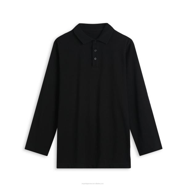 Mens Polo Shirt China Factory High Quality Men Casual Oem Men Long Sleeve T-shirt Long Sleeve Top