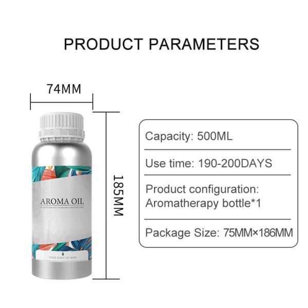 500ml Perfume Fragrance Essential Oil Long Lasting Pure Natural Organic Essential Oil For Scent Diffuser