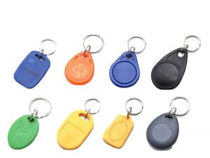 Best RFID NFC Abs Key Chain Balnk Or Printed With Logo For Access Control wholesale