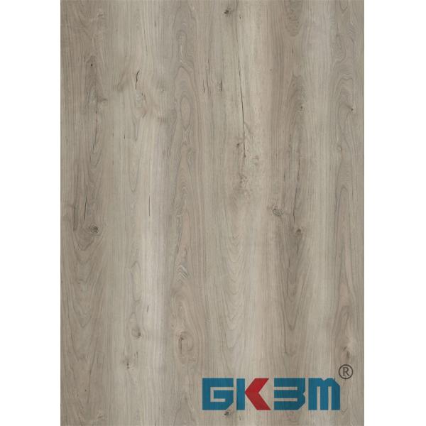 5mm White Cherry Rigid Luxury Vinyl Flooring Plank Fireproof Anti Scratch