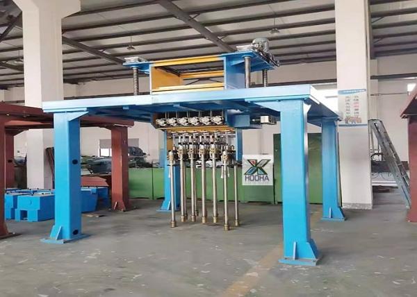 PLC Controlling Continuous Casting Machine Upward Continuous Copper Rod Casting