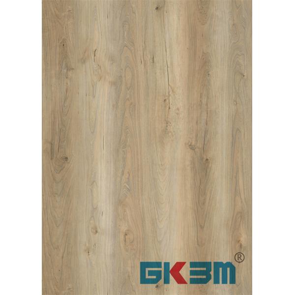 5mm White Cherry Rigid Luxury Vinyl Flooring Plank Fireproof Anti Scratch