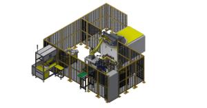 China Automated Loading And Unloading And Labeling Equipment For Injection Molding Of Clip End Of ECG Lead Wires on sale