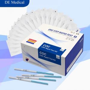China One Step IVD Drug Abuse test kit  COC Cocaine rapid urine test strip on sale