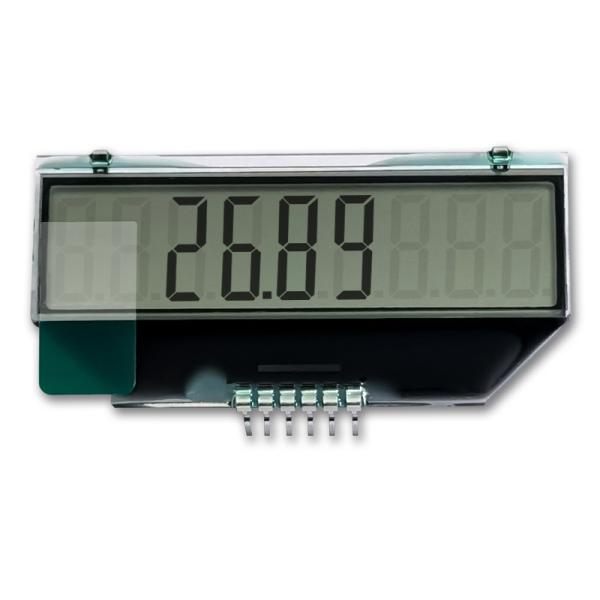 Seven Segment LCD Module Backlight Monochrome STN 45x22.3x2.80mm