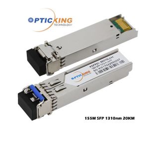 Best 20km 155Mbps SFP LC Duplex 1310nm SFP Optical Transceiver Module wholesale