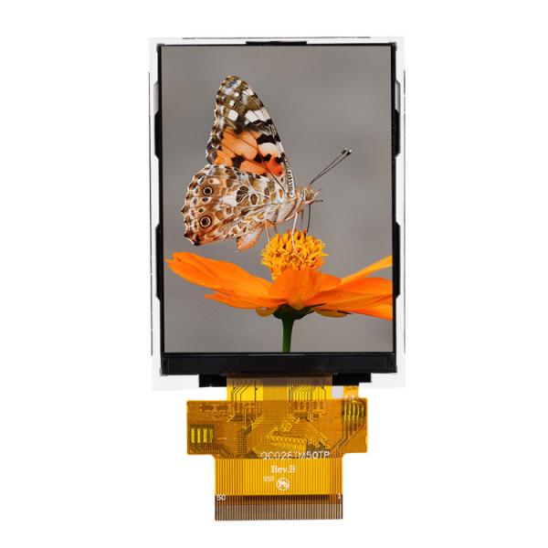 Cheap MCU 8BIT Interface 200Cd/M2 240rgbx320 2.8 Tft Lcd Touch Screen for sale