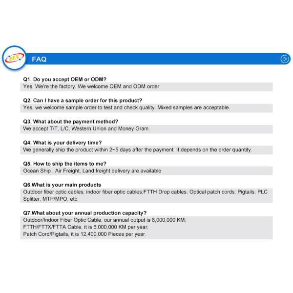 Armored Tube IP67 SC APC SM Fiber Patch Cord For FTTA FTTH BBU RRU Cable