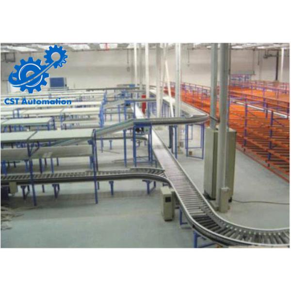 Logistic Assembly Line Machines Roller Conveyor Withstand Large Impact Load