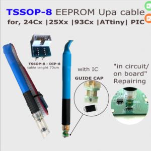 Best TSSOP8 pogo adapter with GUIDE CAP for in-circuit programmer CARPROG DP3 DP4 EEPROM/93CXX /25CXX/24CXX wholesale