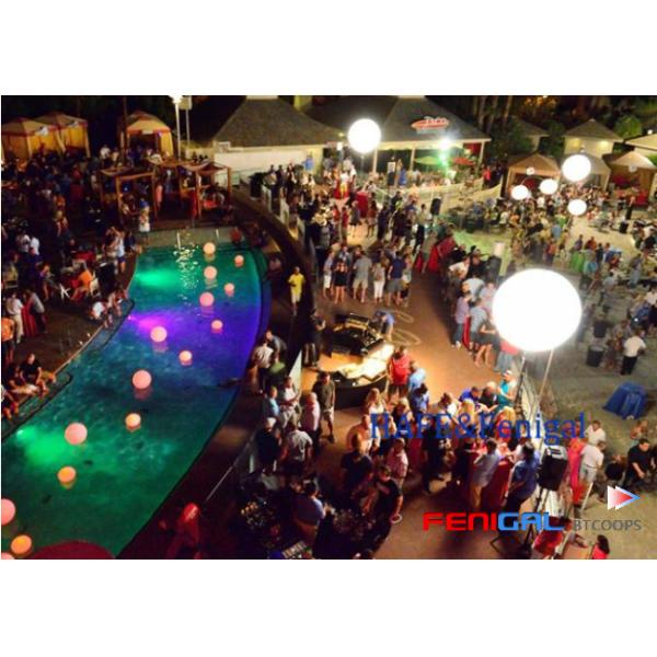 800W Inflatable Led Light Incorporating Halogen Lamp Inflatable Led Event Lighting Balloon Decoration