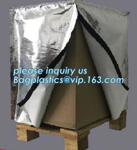 Best Reflective Bubble Foil Blanket for pallet cover, Thermal insulated pallet cover aluminum foil insulation bag container f wholesale