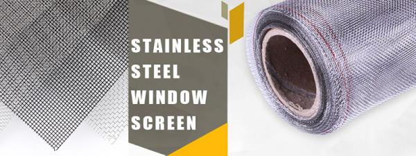stainless steel window screen