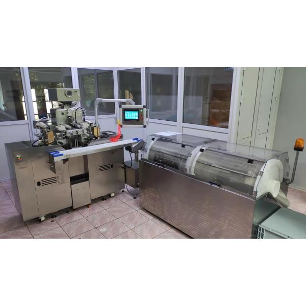 Roll Type Paintball Making Machine Soft Capsule Production Sus304 / 316l 2 Year Warranty