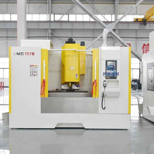 Cheap High Precision 3 Axis Vertical VMC Machining Center VMC 1270 For Mechanical Processing for sale