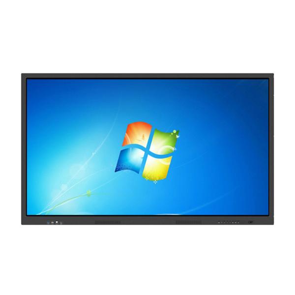 Cheap 65" Interactive touch screen kiosk support Android and Windows dual system for sale