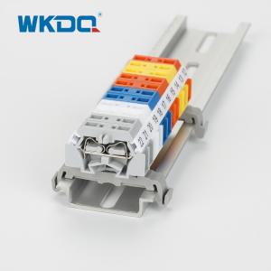 Best 261-361B Strip Spring Clamp Terminal Block Connector Mini Rail With Mounting Carrier wholesale