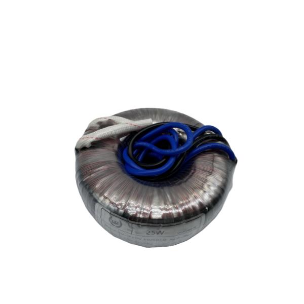 25W Single Phase Toroidal Transformer 0-220V to 06V-0-06V Power Supply