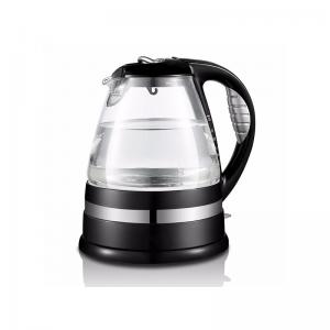 China T-822F Food Grade Glass Electric Water Kettle Boiler Warmer 1.7L Capacity on sale
