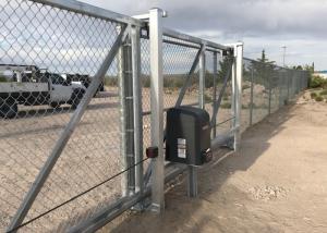 Best ASTM F1184 Horizontal Chain Link Fence Sliding Gate Gauge 9 wholesale