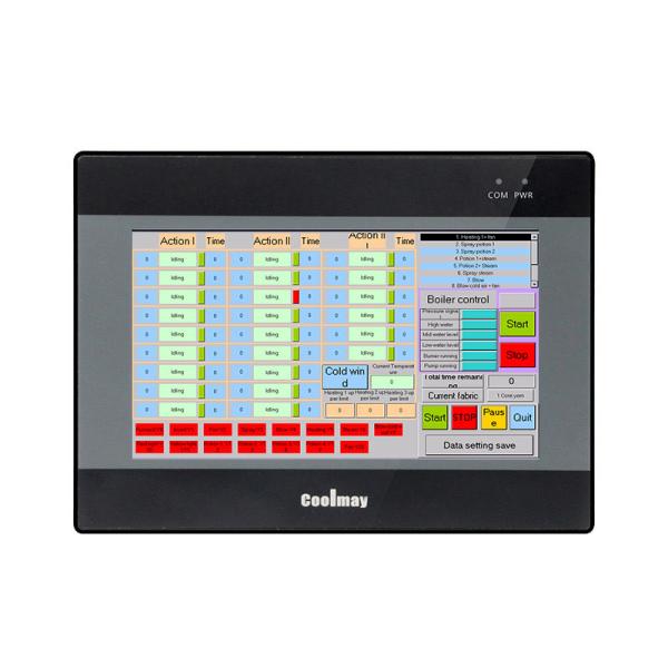 Cheap Coolmay HMI Control Panel 7 Inch Display LED Backlight With WIFI 32bit CPU 408MHz for sale