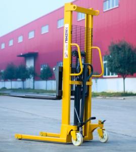 Best Warehouse used hand pallt lifter 3000kg 1.6m hydraulic manual stacker for cargo lifting wholesale