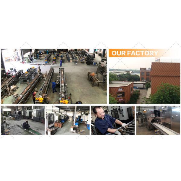 Two Color Sugar Cone Machine 51 Baking Plates 5m Long Fully Auto