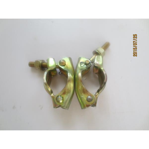 Pressed color zincing double swivel coupler scaffolding british type 1kg