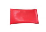 Multifunction Glasses Pouch Case Red PU Soft Sunglasses Eyeglass Pouch Case