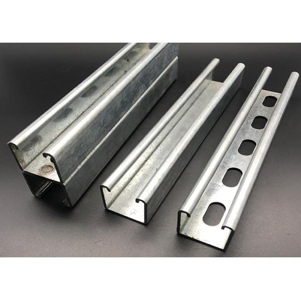 Gold Zinc 41x41 41x82 Slotted Plain Back to Back Strut Channel