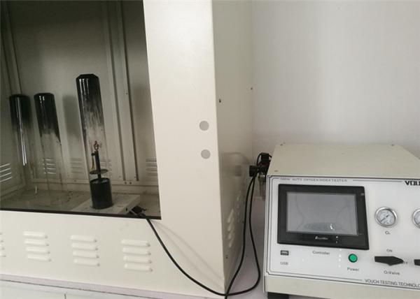 Cheap Astm D2863 Limited Oxygen Index Tester , Standard ISO4598-2 Oxygen Testing Equipment for sale