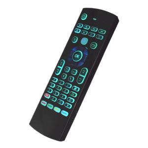 China Rechargeable Air Keyboard And Mouse Backlight With Ir Learning RF Remote on sale