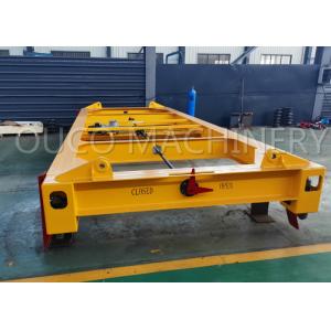 Port Lifting 20ft Container Spreader With Electro Hydraulic Pusher