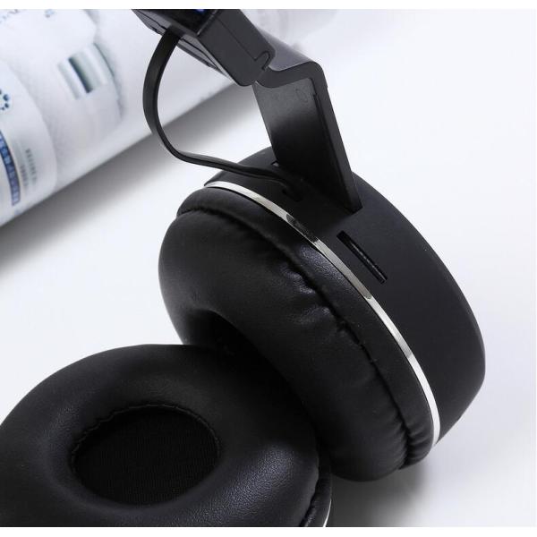 SH32 Bluetooth Headphones 5.0 Wireless Headsets Folding TF Card FM Handsfree Headphone Factory Sales