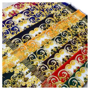 Best Island Style Polyester Printing Fabric 1.5m Width Custom Pattern wholesale