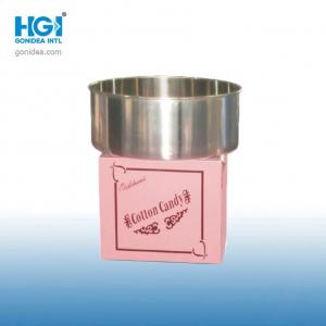 China Lovely Pink Commercial Cotton Candy Machine Gas DIY Stainless Steel on sale