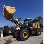 China 17500kg 3300mm Wheelbase Front Loader Equipment 4.5m3  XCMG ZL50GN for sale