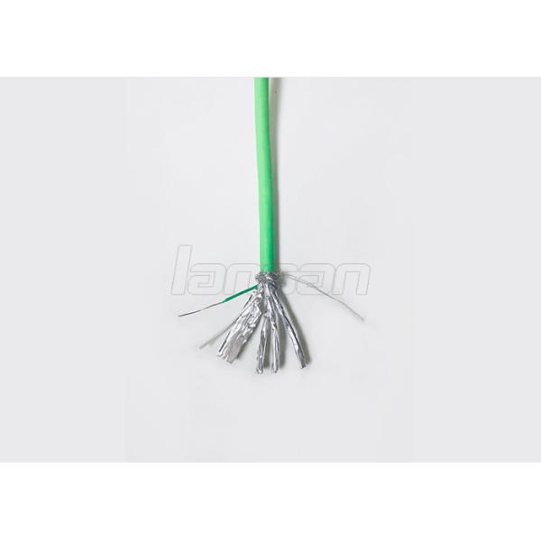 PVC Jacket HDPE Insulation Bare Copper Cat 7 Ethernet Cable