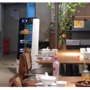 WIFI Autonomous Robot Navigation 4G Bluetooth Automated plates / dishes Delivery