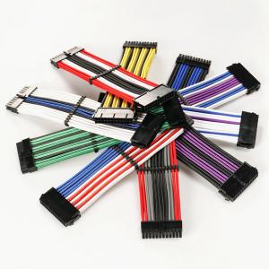 Best Braided Sleeve Top Quality PET Expandable Cable Management Sleeving Cable For PC wholesale