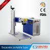 20W 30W 50W Separate Portable Fiber Laser Marking Machine for Metal Stainless Steel for sale