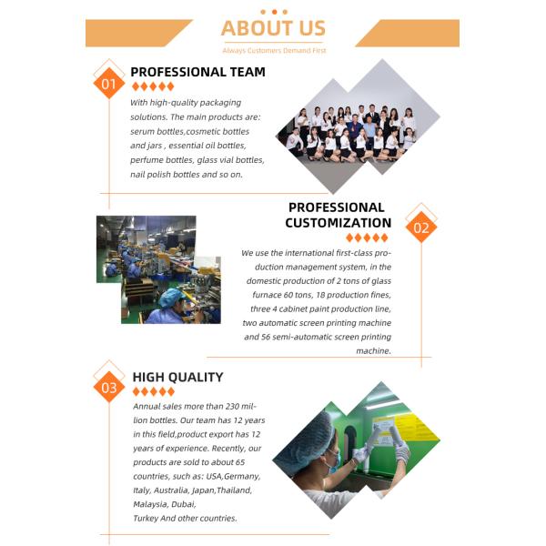 Customized Cosmetic Oil 30ml 50ml 100ml Empty gold Square Luxury Serum Glass Essential Oil Dropper Bottle