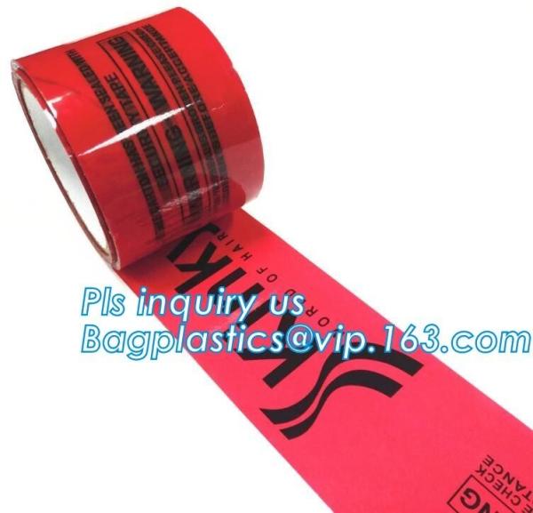 Cheap Security void tape,Tamper Evident Security Void Tapes,Red Tamper Evident Void if Opened Security Tape PET Backing Materi for sale