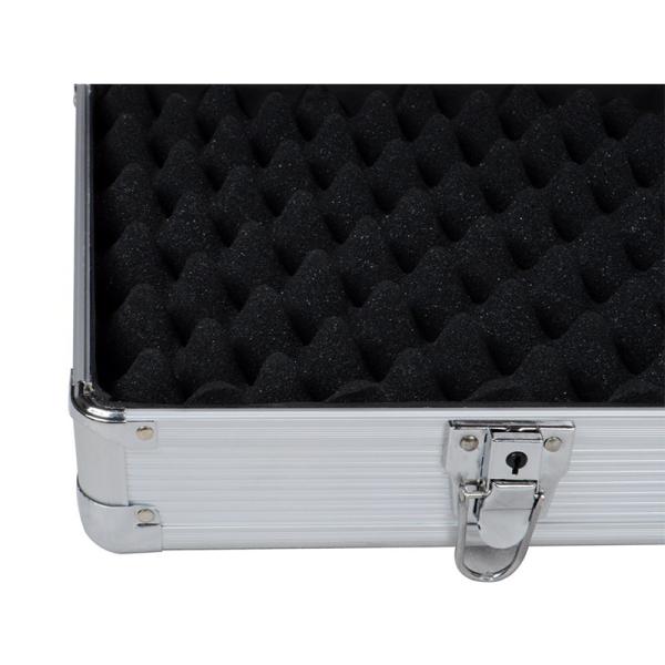 Long Aluminum Locking Hard Rifle Case Customized Color With Egg Foam Interior