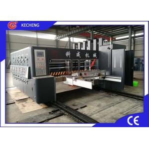 Automatic Printer Slotter Die Cutter / Four Colour Flexo Printing Machine