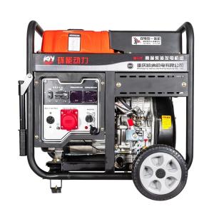 Best 220V 50Hz Equal Power 4 Stroke Open Frame Diesel Generator wholesale