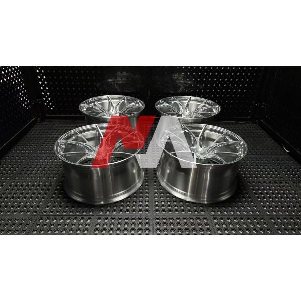 BMW Forged Wheels Polished Silver Brushed Face For F87 F80 F82 F90 M2 M3 M4 M5