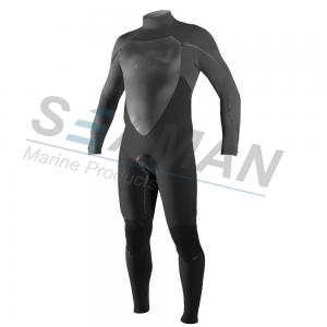 Best 5mm CR Sector Fluid Seam Weld Full Suit Semi - Dry Neoprene Wetsuits For Scuba Diving wholesale